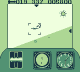 Top Gun: Guts & Glory | Game Boy | gameplay screenshot | region=North America | source-country= | zypher-v2 | moby-086bd0314331 | Data by MobyGames.com