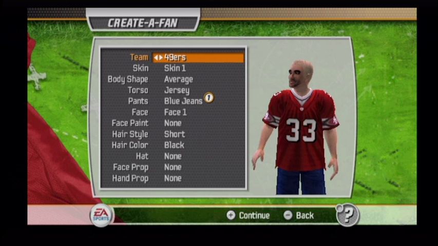 Madden NFL 07 | Wii | gameplay screenshot | region=North America | source-country= | zypher-v2 | moby-2b27e6246a9a | Data by MobyGames.com