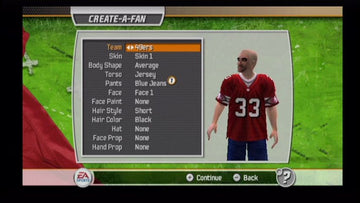 Madden NFL 07 | Wii | gameplay screenshot | region=North America | source-country= | zypher-v2 | moby-2b27e6246a9a | Data by MobyGames.com
