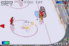 
NHL Hitz 20-03 | Game Boy Advance | gameplay screenshot | Data by MobyGames.com