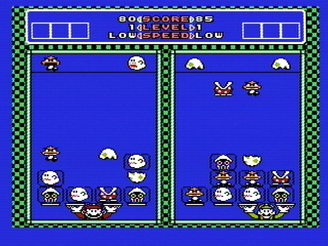 
Yoshi | NES | gameplay screenshot | Data by MobyGames.com
