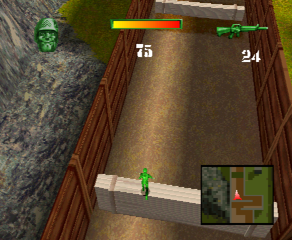 
Army Men: Sarge's Heroes | PlayStation | gameplay screenshot | Data by MobyGames.com