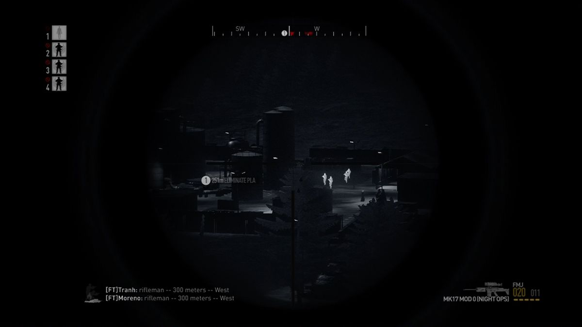 
Operation Flashpoint: Dragon Rising | Xbox 360 | gameplay screenshot | Data by MobyGames.com