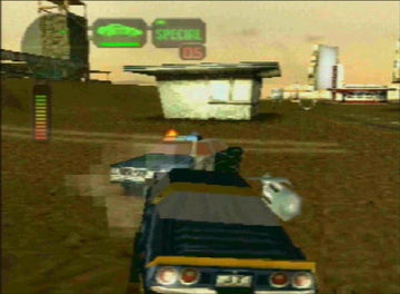 
Vigilante 8: 2nd Offense | PlayStation | gameplay screenshot | Data by MobyGames.com