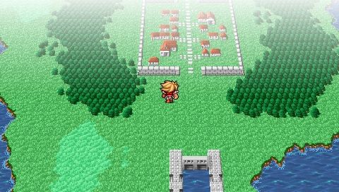 Final Fantasy | PSP | gameplay screenshot | Region: North America | source-country= | Data by MobyGames.com