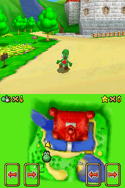 
Super Mario 64 DS | Nintendo DS | gameplay screenshot | Data by MobyGames.com