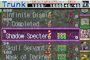 
Yu-Gi-Oh!: The Sacred Cards | Game Boy Advance | gameplay screenshot | Region: North America | source-country= | Data by MobyGames.com