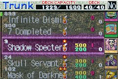
Yu-Gi-Oh!: The Sacred Cards | Game Boy Advance | gameplay screenshot | Region: North America | source-country= | Data by MobyGames.com