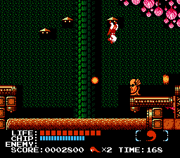 Kabuki: Quantum Fighter | NES | gameplay screenshot | region=North America | source-country= | zypher-v2 | moby-3315a78f017e | Data by MobyGames.com
