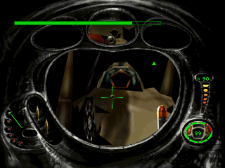 
MDK | PlayStation | gameplay screenshot | Region: North America | source-country= | Data by MobyGames.com
