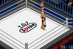 Fire Pro Wrestling | Game Boy Advance | gameplay screenshot | Data by MobyGames.com