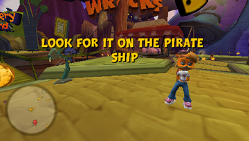 Crash Tag Team Racing | PSP | gameplay screenshot | region=North America | source-country= | zypher-v2 | moby-fcdaed0cd7bf | Data by MobyGames.com