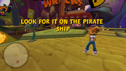Crash Tag Team Racing | PSP | gameplay screenshot | region=North America | source-country= | zypher-v2 | moby-fcdaed0cd7bf | Data by MobyGames.com