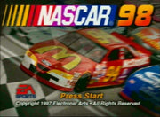 NASCAR 98 | PlayStation | gameplay screenshot | region=North America | source-country= | zypher-v2 | moby-50705e9cbb67 | Data by MobyGames.com