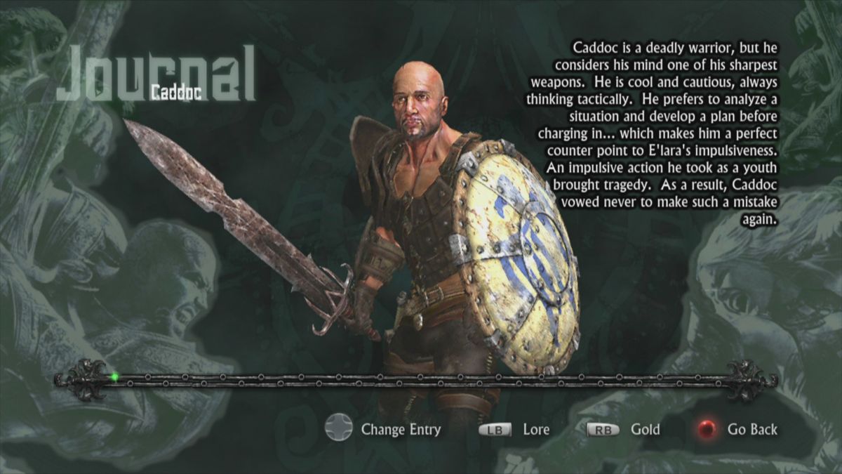 
Hunted: The Demon's Forge | Xbox 360 | gameplay screenshot | Data by MobyGames.com