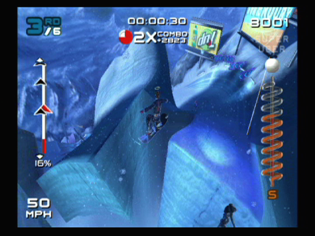 SSX 3 | GameCube | gameplay screenshot | Data by MobyGames.com