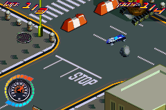 Hot Wheels: All Out | Game Boy Advance | gameplay screenshot | region=North America | source-country= | zypher-v2 | moby-cfffcbb5a58f | Data by MobyGames.com