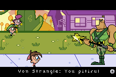
The Fairly OddParents!: Breakin' da Rules | Game Boy Advance | gameplay screenshot | Data by MobyGames.com