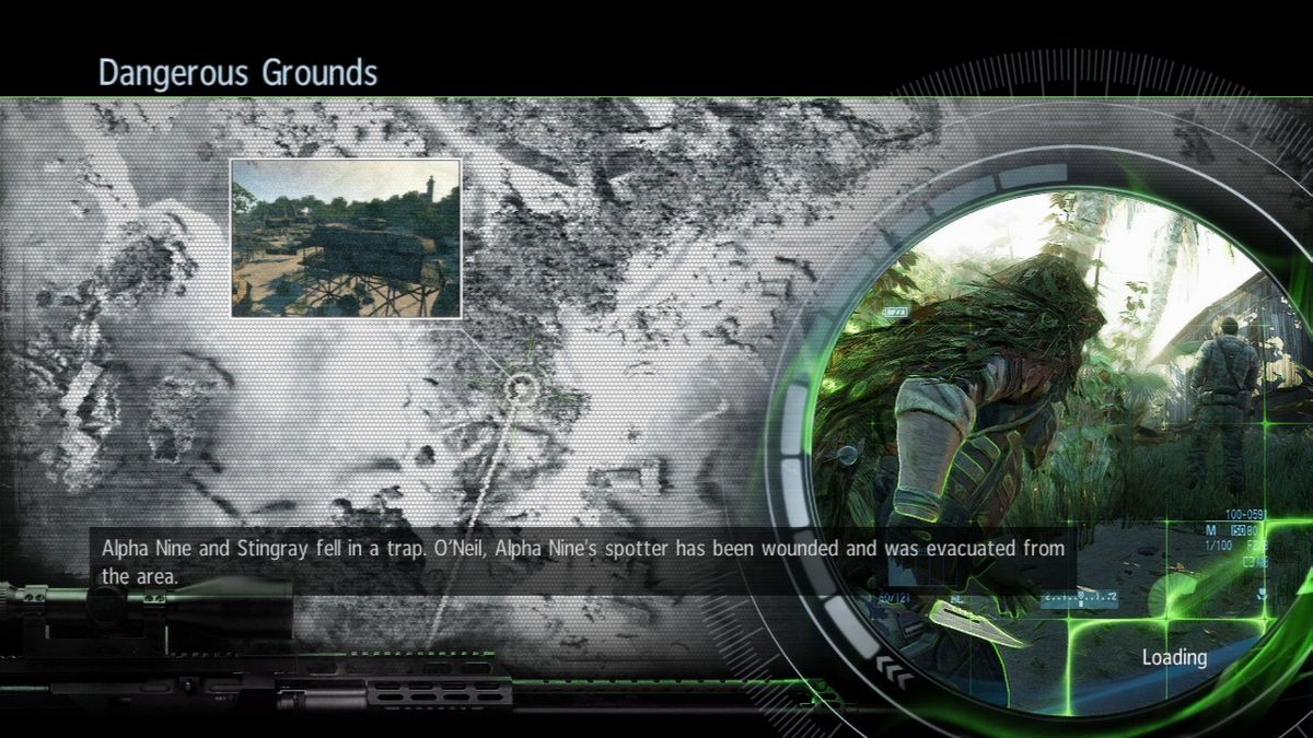 Sniper: Ghost Warrior | PlayStation 3 | gameplay screenshot | Data by MobyGames.com