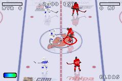 
NHL Hitz 20-03 | Game Boy Advance | gameplay screenshot | Data by MobyGames.com