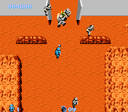 
Commando | NES | gameplay screenshot | Data by MobyGames.com