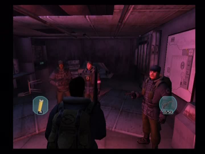 
The Thing | PlayStation 2 | gameplay screenshot | Data by MobyGames.com