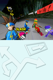 
SBK: Snowboard Kids | Nintendo DS | gameplay screenshot | Data by MobyGames.com