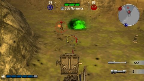 
Star Wars: Battlefront - Renegade Squadron | PSP | gameplay screenshot | Data by MobyGames.com