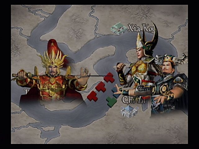Kessen II | PlayStation 2 | gameplay screenshot | region=North America | source-country= | zypher-v2 | moby-a91310438e86 | Data by MobyGames.com