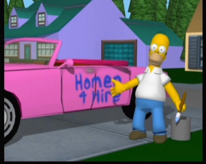 The Simpsons: Road Rage | Xbox | gameplay screenshot | region=North America | source-country= | zypher-v2 | moby-41f8d397f43a | Data by MobyGames.com