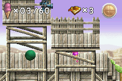 
Gumby vs. the Astrobots | Game Boy Advance | gameplay screenshot | Data by MobyGames.com