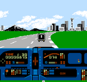 
Knight Rider | NES | gameplay screenshot | Data by MobyGames.com