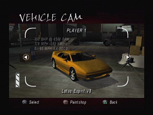 Test Drive | PlayStation 2 | gameplay screenshot | region=North America | source-country= | zypher-v2 | moby-9a0b930e63e5 | Data by MobyGames.com