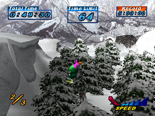 Snowboarding | PlayStation | gameplay screenshot | region=North America | source-country= | zypher-v2 | moby-454ac8c69071 | Data by MobyGames.com