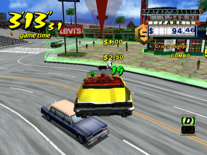 
Crazy Taxi | GameCube | gameplay screenshot | Data by MobyGames.com