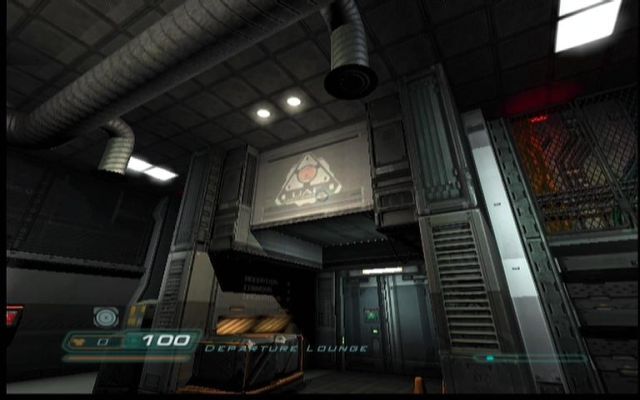 Doom³ | Xbox | gameplay screenshot | Region: North America | source-country= | Data by MobyGames.com