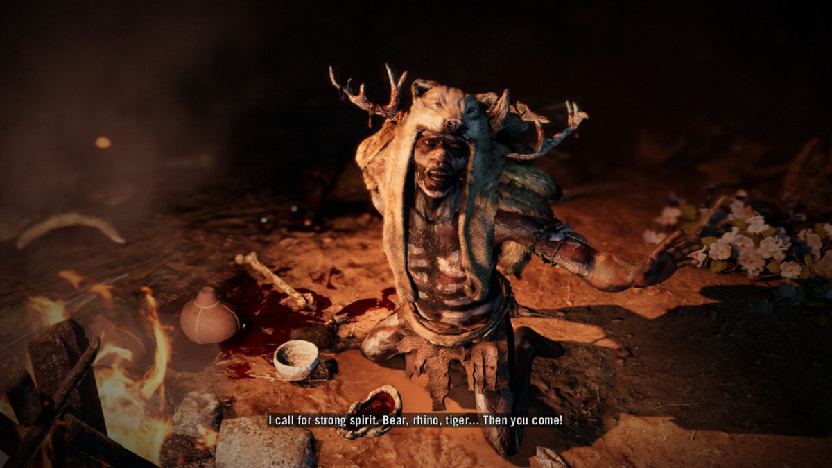 
Far Cry: Primal | Xbox One | gameplay screenshot | Region: North America | source-country= | Data by MobyGames.com