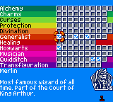 Harry Potter and the Chamber of Secrets | Game Boy Color | gameplay screenshot | region=North America | source-country= | zypher-v2 | moby-7f164be14ce5 | Data by MobyGames.com