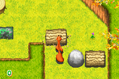 Over the Hedge: Hammy Goes Nuts! | Game Boy Advance | gameplay screenshot | region=North America | source-country= | zypher-v2 | moby-fbfa3e17e5d3 | Data by MobyGames.com