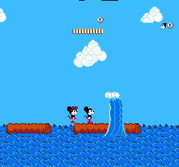 
Mickey Mousecapade | NES | gameplay screenshot | Data by MobyGames.com