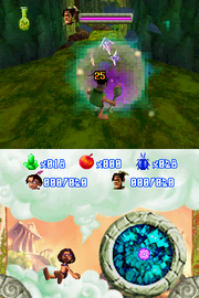
Tak: The Great Juju Challenge | Nintendo DS | gameplay screenshot | Data by MobyGames.com