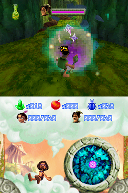 
Tak: The Great Juju Challenge | Nintendo DS | gameplay screenshot | Data by MobyGames.com