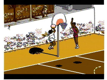 
Hoops | NES | gameplay screenshot | Data by MobyGames.com