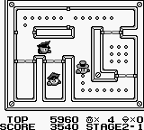 Lock n' Chase | Game Boy | gameplay screenshot | region=North America | source-country= | zypher-v2 | moby-401e306d6679 | Data by MobyGames.com