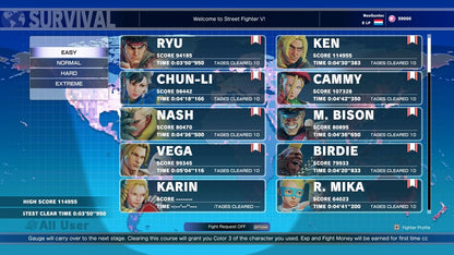 
Street Fighter V | PlayStation 4 | gameplay screenshot | Data by MobyGames.com