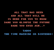 
Taboo: The Sixth Sense | NES | gameplay screenshot | Data by MobyGames.com