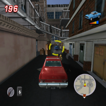 Starsky & Hutch | GameCube | gameplay screenshot | region=North America | source-country= | zypher-v2 | moby-ba83ad922014 | Data by MobyGames.com