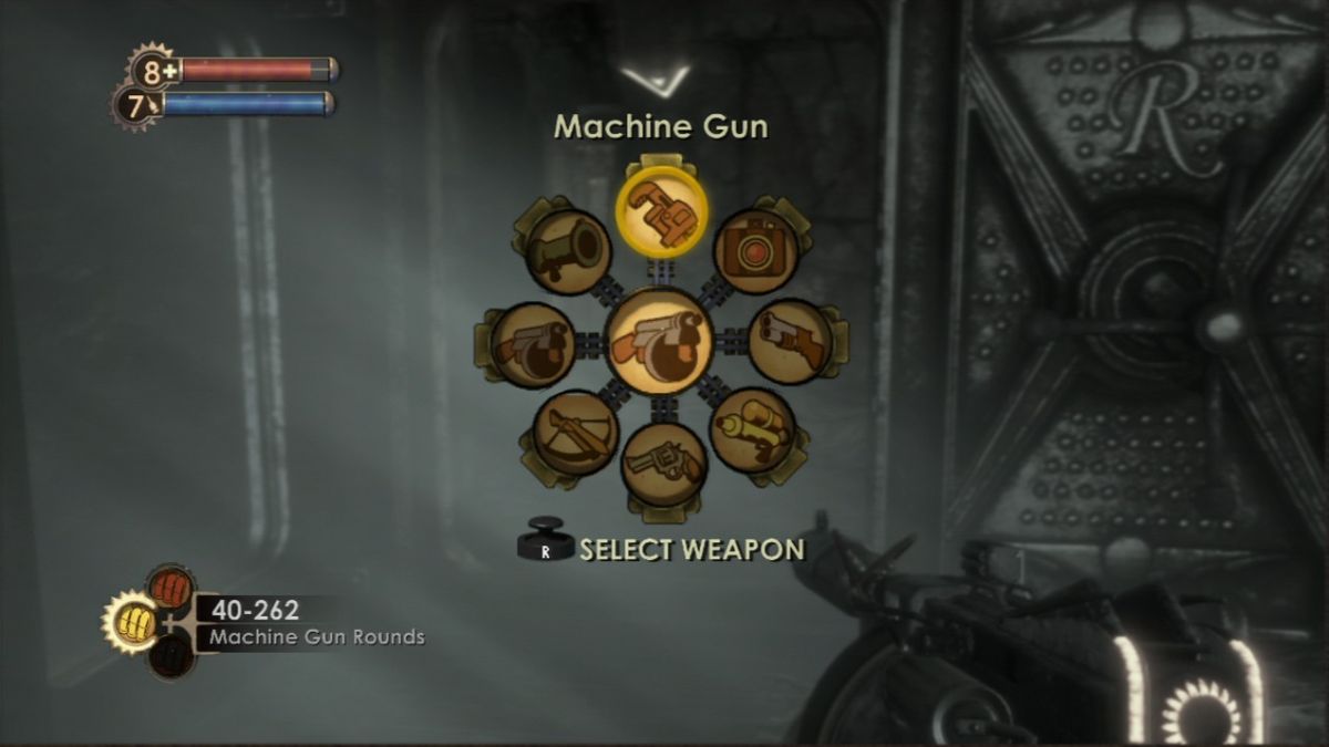
BioShock | PlayStation 3 | gameplay screenshot | Region: North America | source-country= | Data by MobyGames.com