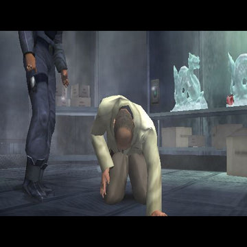 Minority Report: Everybody Runs | PlayStation 2 | gameplay screenshot | region=North America | source-country= | zypher-v2 | moby-1038c029a690 | Data by MobyGames.com