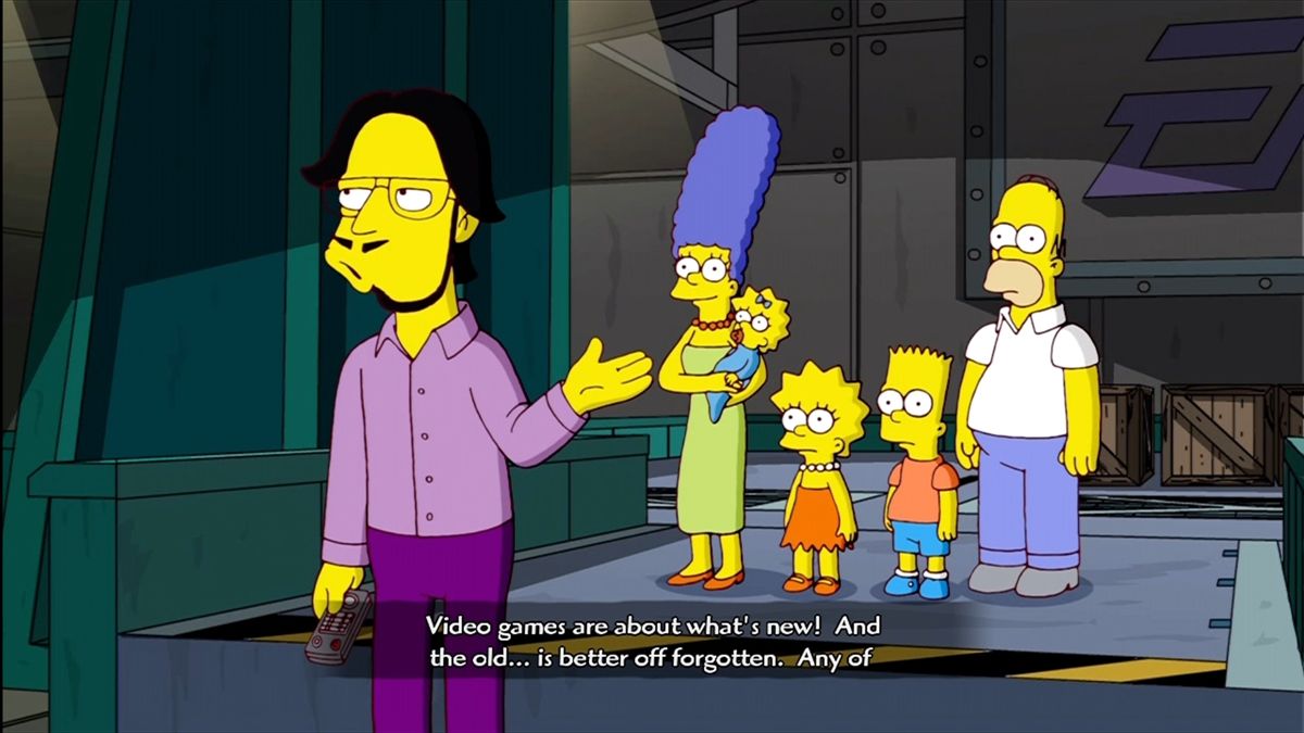 
The Simpsons Game | Xbox 360 | gameplay screenshot | Region: North America | source-country= | Data by MobyGames.com